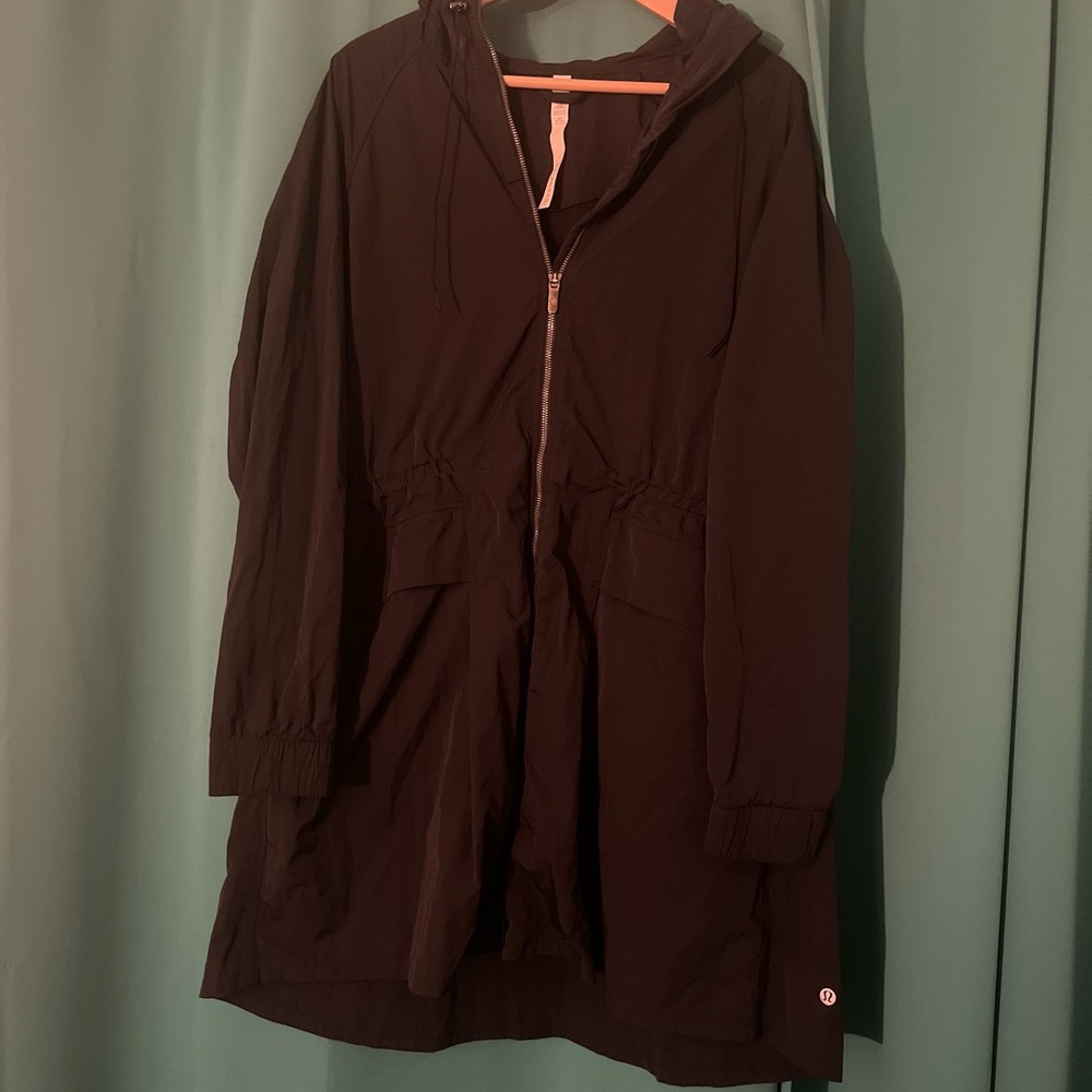 lululemon athletica Black Trench Coat